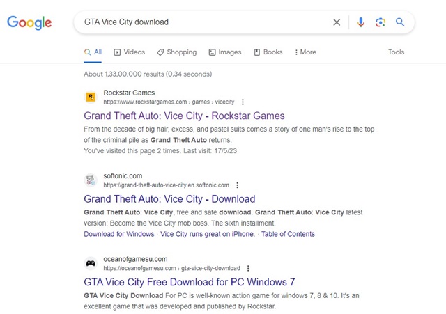 Tải xuống GTA Vice City miễn phí