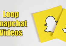 How to Loop Snapchat Videos