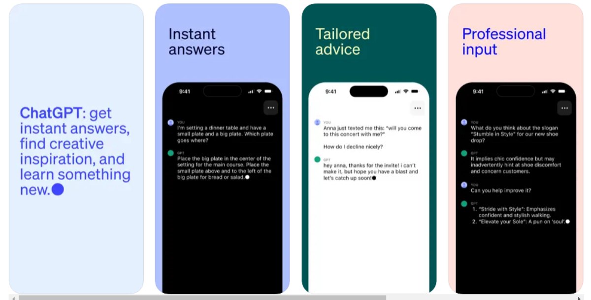 Το chatGPT κυκλοφορεί για iOS
