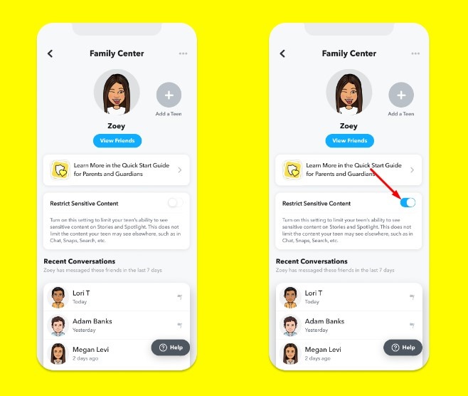 How to Block Sensitive Content on Snapchat in 2023  - 84