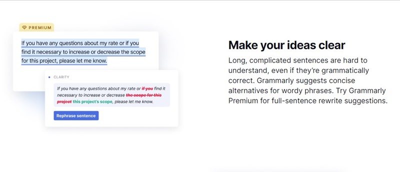 Grammarly'nin Özellikleri