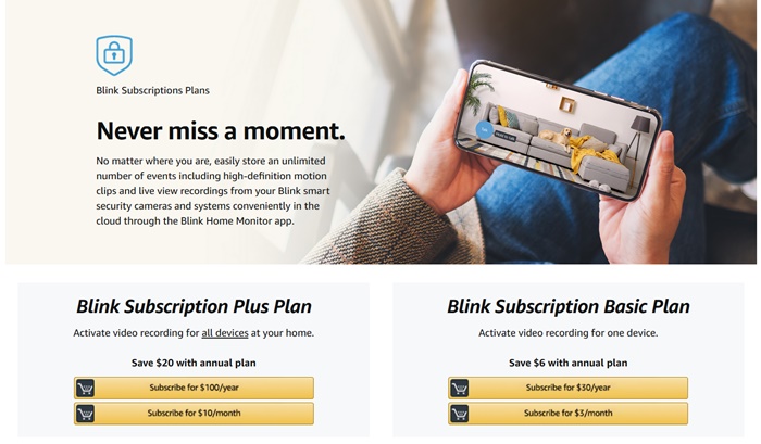 Blink Subscription Plans  How to Purchase   Activate - 54