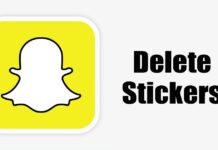 How to Delete Stickers on Snapchat