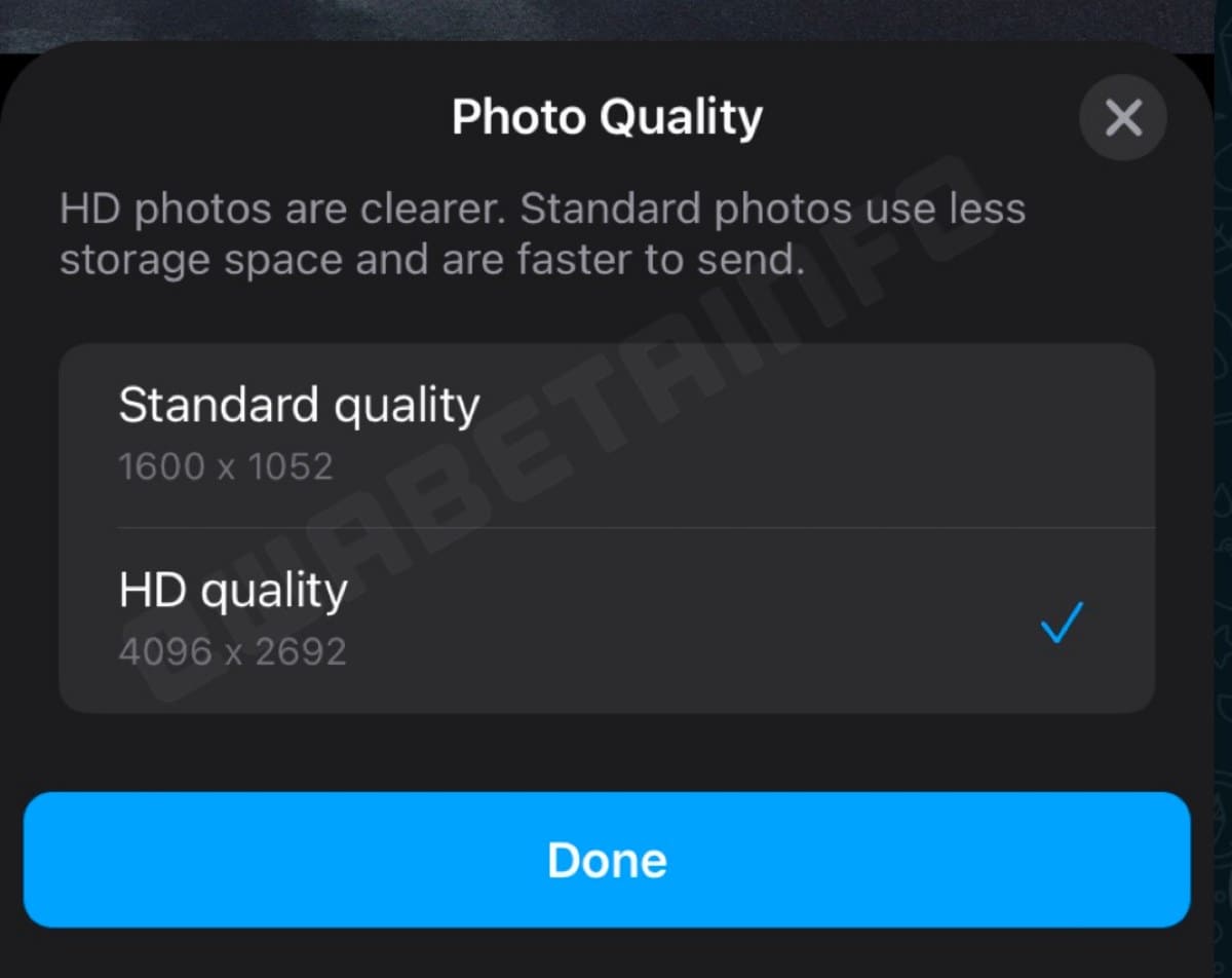 WhatsApp Is Rolling Out A Feature To Send ‘HD Quality’ Photos
