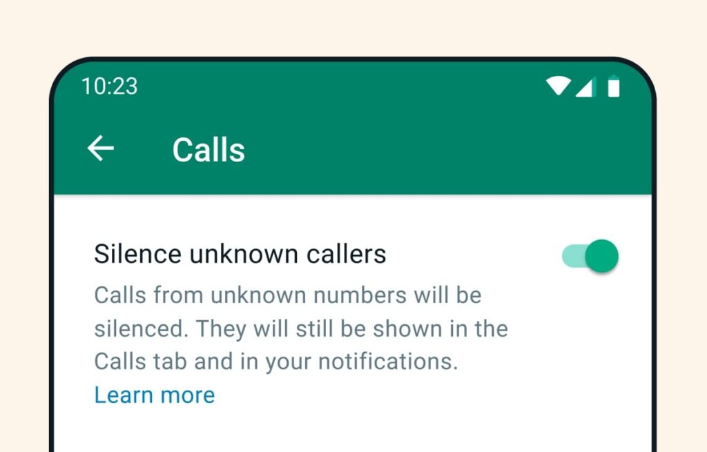 WhatsApp Lets You Silence Calls From Unknown Contacts - 8