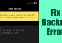 WhatsApp Couldn’t Complete Backup? 10 Best Ways to Fix it