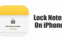 How to Lock Notes on iPhone