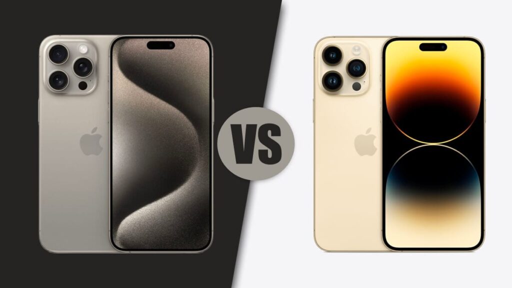 apple 14 pro vs 15 pro camera