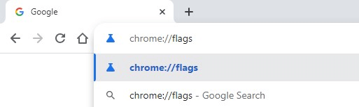 cromo://flags.