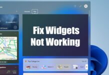 How to Fix Widgets Not Working on Windows 11