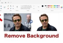 How to Use Paint App Background Removal