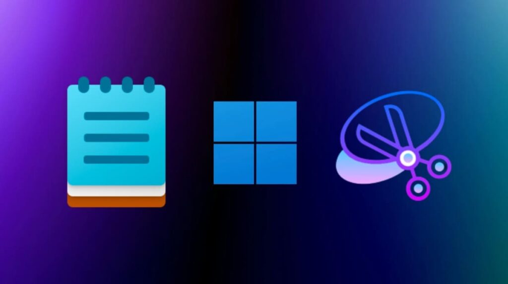 Microsoft đang thử nghiệm tính năng tự động lưu cho Notepad & Snipping Tool trong Windows 11