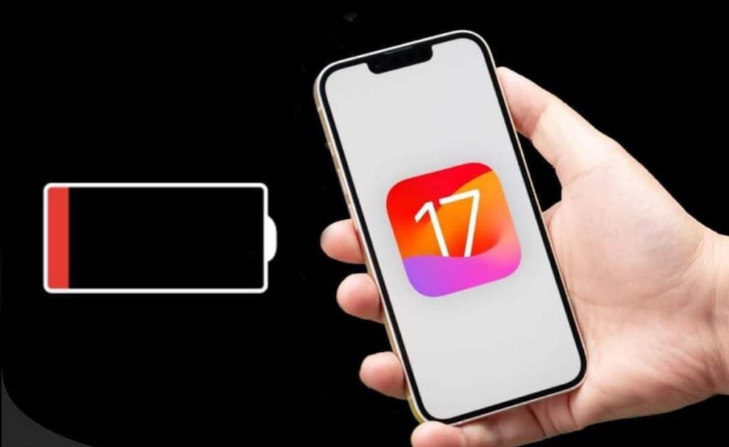 Cập nhật iOS 17 làm hao pin của iPhone cũ