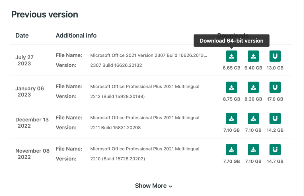 Microsoft Office 2021 Free Download Full Version