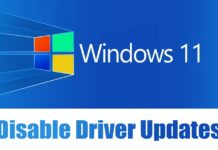 How to Disable Automatic Driver Updates in Windows 11