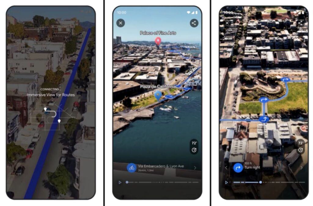 Google Maps Gets Immersive View and Other AI Features