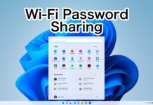 Windows 11 Preview Adds Support For Wi-Fi Password Sharing