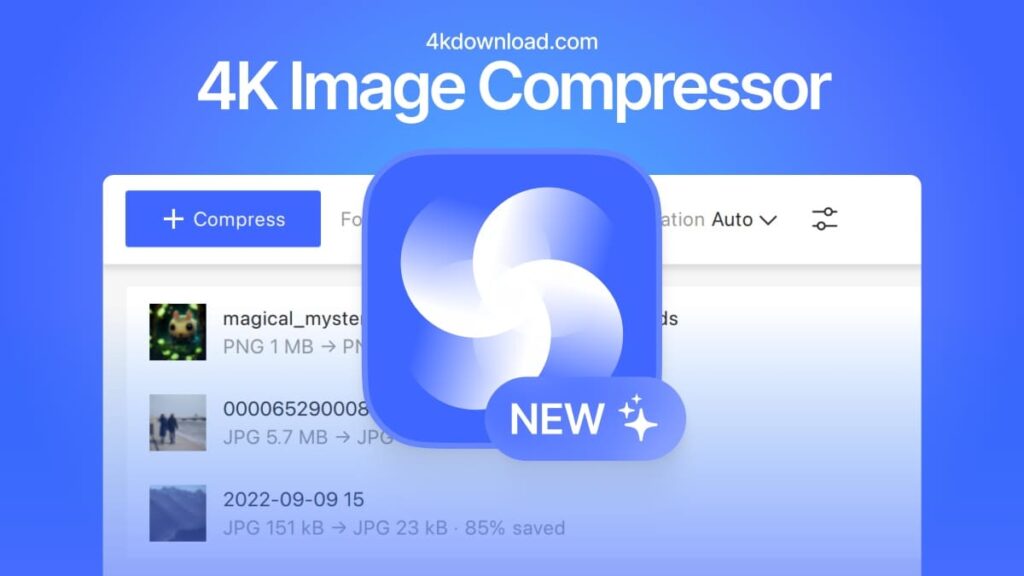 4K Image Compressor
