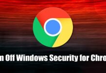 How to Turn Off Windows Security for Chrome