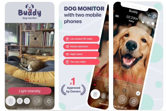 Dog Monitor Buddy & Pet cam