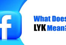 What Does 'LYK' Mean on Facebook