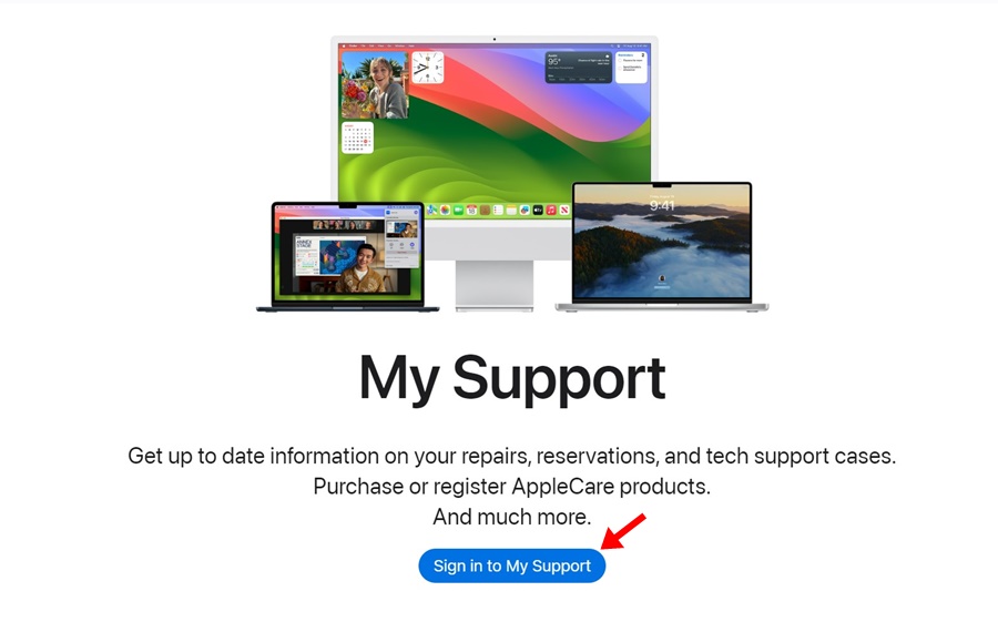 sign in using the same Apple ID