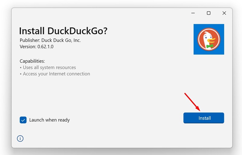 duckduckgo browser download for pc