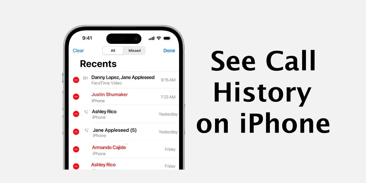 how-to-see-delete-call-history-on-iphone