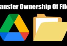 How to Transfer Ownership of Google Drive Files & Folders