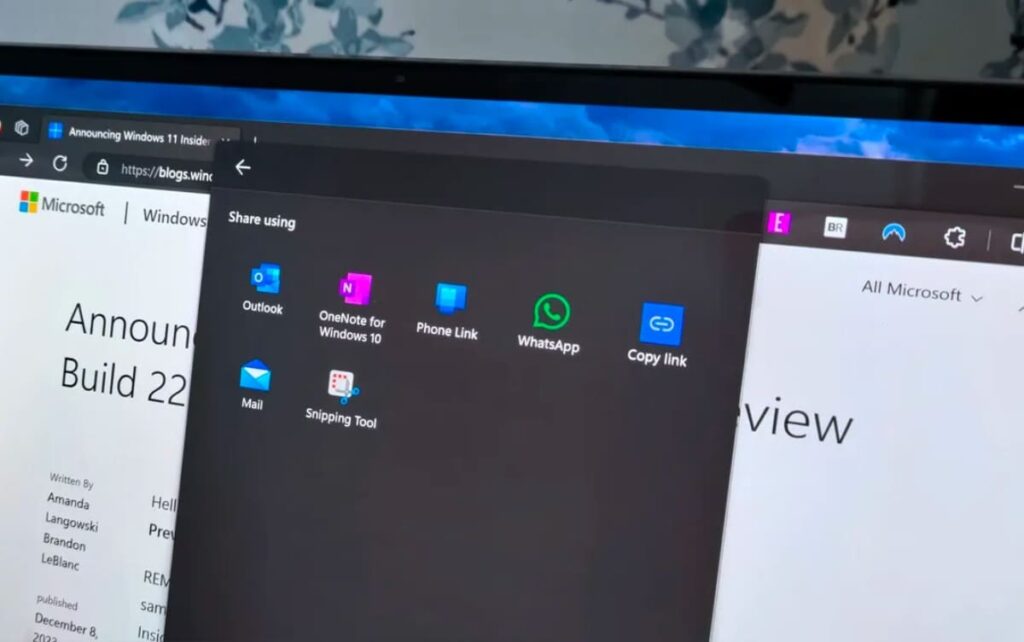 Windows 11 En Son Sürümü (Beta), Windows Paylaşımı, Kilit Ekranı ve Daha Fazlasını Getiriyor
