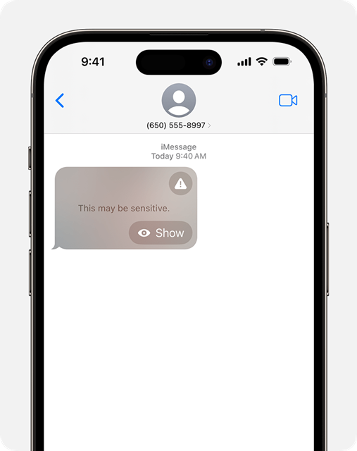 Come utilizzare l'avviso di contenuto sensibile su iPhone?