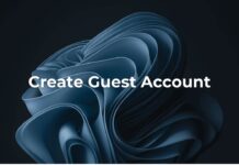 Create Guest Account Wndows 11
