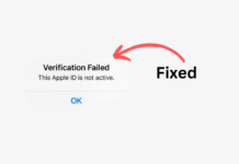 Fix 'Apple ID Verification Failed' on iPhone