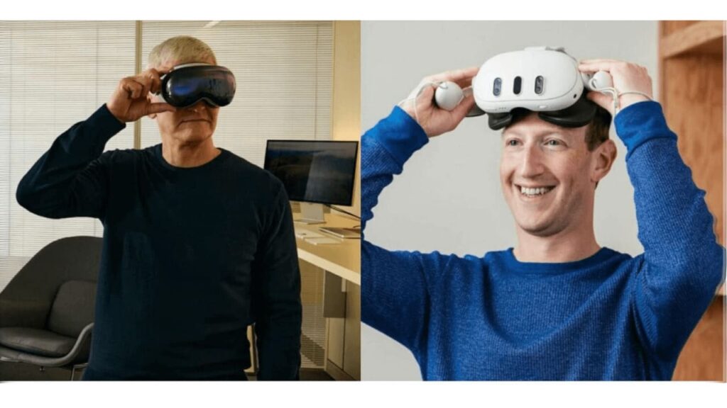 Meta Quest 3 è il migliore di Vision Pro, afferma Mark Zuckerberg