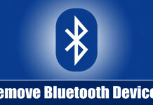 How to Remove Bluetooth Devices on Windows 11