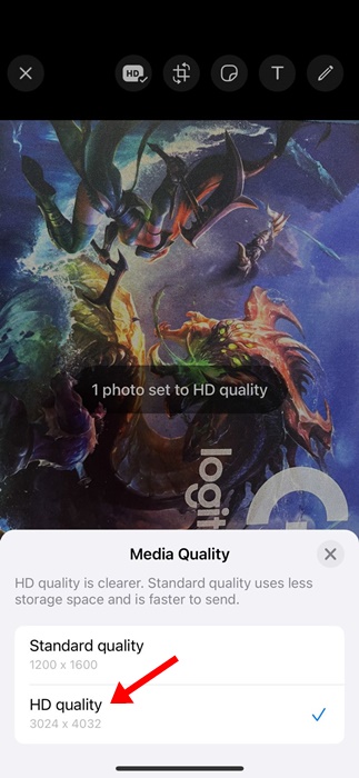 HD quality