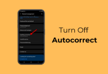 Turn Off Autocorrect on Samsung Phone
