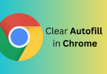 Clear Autofill in Chrome
