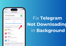 Fix Telegram Not Downloading in Background on iPhone