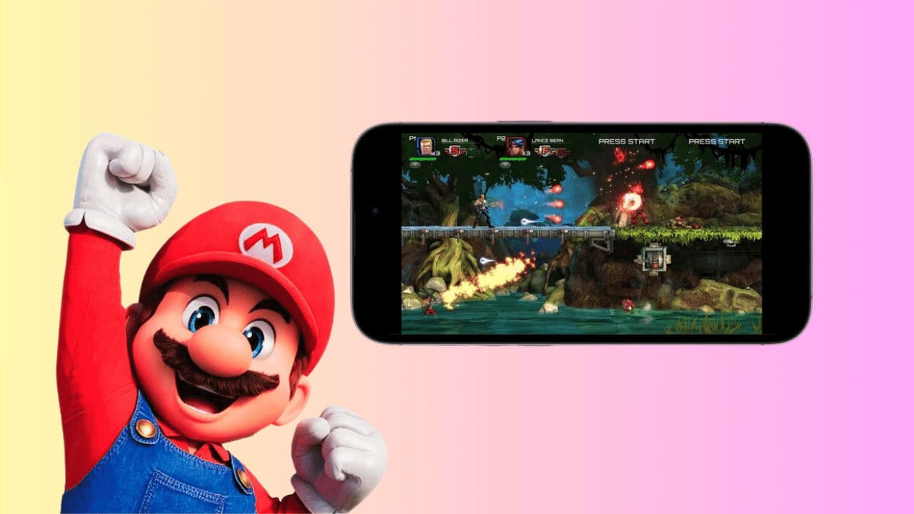Apple iPhones vil snart tillate Mario, Contra og andre retrospill