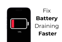 Fix Battery Draining Faster