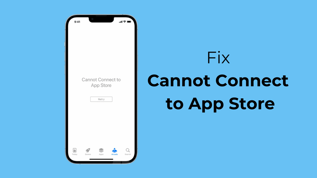 Sửa lỗi không thể kết nối với App Store trên iPhone