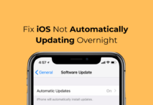 Fix iOS Not Automatically Updating Overnight