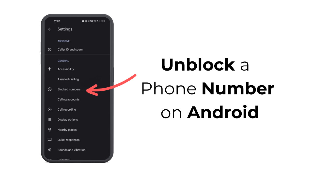 Buka Blokir Nomor Telepon di Android