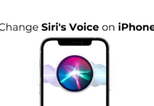 Change Siri's Voice on iPhone