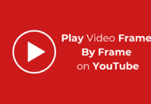 Play Video Frame By Frame on YouTube