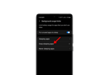 Use Deep Sleeping Apps on Samsung Phone