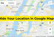 Hide Your Location in Google Maps Location History