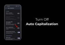 Turn Off Auto Capitalization on Samsung Phone