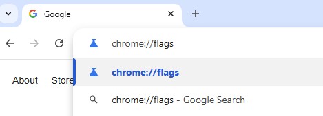 chrome://bendera